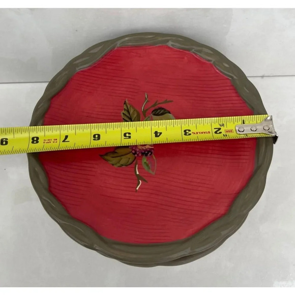 Set 6 Tracy Porter Octavia Hill Collection Floral Country Rustic Lunch Plates 8" - Picture 3 of 12